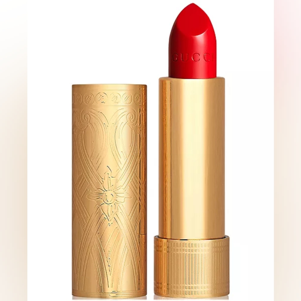 Gucci Rouge à Lèvres Long-Lasting Satin Lipstick 500 Odalie Red Full Size